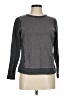 L-RL Lauren Active Ralph Lauren Chevron-herringbone Gray Pullover Sweater Size M - photo 1