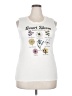 Assorted Brands Ivory Sleeveless T-Shirt Size XXL - photo 1