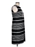 Calvin Klein Stripes Gray Casual Dress Size 12 - photo 4