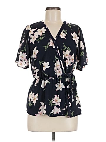 Sienna Sky Short Sleeve Blouse (view 1)