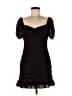 Cotton Candy LA 100% Polyester Hearts Black Cocktail Dress Size M - photo 1