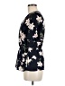 Sienna Sky 100% Polyester Floral Black Short Sleeve Blouse Size M - photo 5