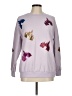 Unbranded Print Purple Pullover Sweater Size M - photo 1