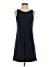 BCBGeneration Solid Blue Casual Dress Size S - photo 1