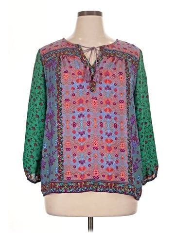 dalia 3/4 Sleeve Blouse (view 1)
