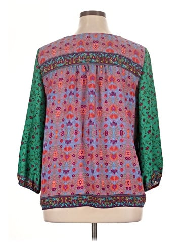 dalia 3/4 Sleeve Blouse (view 2)