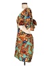 Shein 100% Polyester Paisley Orange Cocktail Dress Size L - photo 5