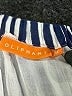 Oliphant Stripes Blue Casual Dress Size M - photo 7