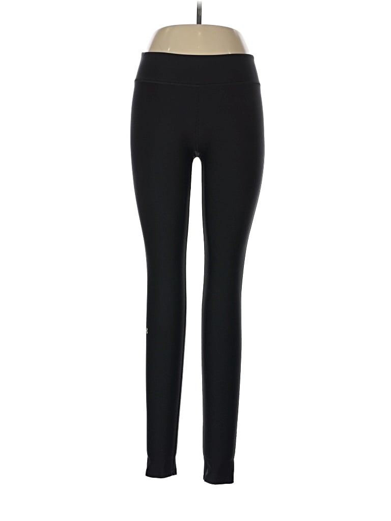 Pre-owned Under Armour Active Pants In Black