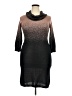 NY Collection Black Turtleneck Sweater Size XL - photo 1