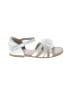 H&M White Sandals Size 10 1/2 (kids) - photo 1