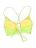 Relleciga Solid Green Swimsuit Top Size M - photo 2