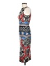 ASOS Graphic Blue Cocktail Dress Size 4 - photo 5