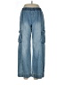 Forever 21 Blue Cargo Pants Size L - photo 1