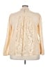 Torrid Ivory Long Sleeve Blouse Size 3X Plus (3) - photo 2
