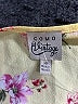 Como Vintage Yellow Sleeveless Blouse Size XS - photo 4