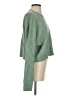 Double Zero Solid Green Pullover Sweater Size S - photo 4