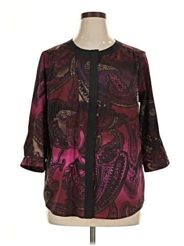 Beverly Drive 3/4 Sleeve Blouse (view 1)