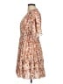 Unbranded 100% Polyester Paisley Orange Casual Dress Size M - photo 5