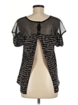 Corey Lynn Calter Short Sleeve Silk Top (view 2)