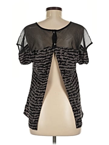 Corey Lynn Calter Short Sleeve Silk Top (view 2)