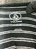 Volcom 100% Cotton Stripes Gray Short Sleeve T-Shirt Size 3T - photo 3