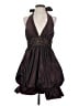 BCBGeneration 100% Polyester Brown Cocktail Dress Size S - photo 1