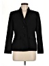 Le Suit 100% Polyester Black Blazer Size 6 - photo 1