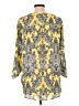 C established 1946 100% Polyester Yellow 3/4 Sleeve Blouse Size L - photo 2