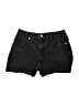 No Boundaries Black Denim Shorts Size 6 - photo 1