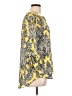 C established 1946 100% Polyester Yellow 3/4 Sleeve Blouse Size L - photo 4