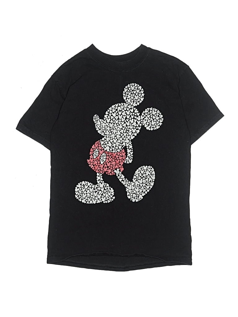 Pre-owned Disney Parks Kids' Short Sleeve T-shirt In Black