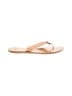 Tory Burch Tan Flip Flops Size 8 1/2 - photo 1