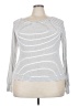 Bobi Silver Long Sleeve T-Shirt Size 3X - photo 1