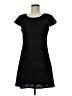 Solitaire Chevron-herringbone Black Casual Dress Size M - photo 1