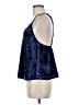Illa Illa Blue Sleeveless Blouse Size M - photo 5