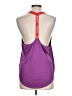 Nike 100% Polyester Purple Active Tank Size L - photo 2
