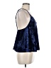 Illa Illa Blue Sleeveless Blouse Size M - photo 4