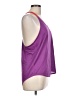 Nike 100% Polyester Purple Active Tank Size L - photo 4