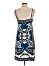 Trulli Paisley Blue Cocktail Dress Size 12 - photo 2