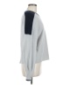 Splendid 100% Cashmere Color Block Gray Cashmere Pullover Sweater Size M - photo 4