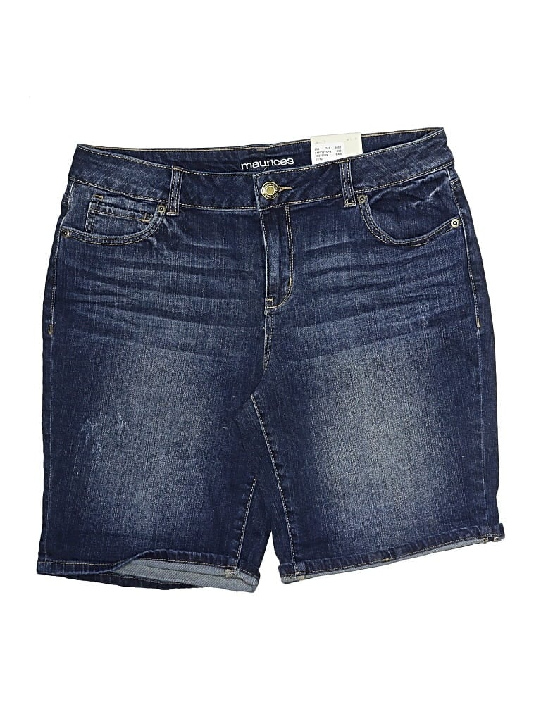 Maurices Denim Shorts In Blue