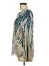 Xhilaration Green Long Sleeve Blouse Size XL - photo 5