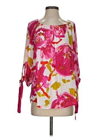 Renee C. 3/4 Sleeve Blouse (view 1)