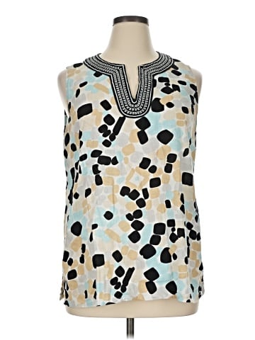 Susan Bristol Sleeveless Blouse (view 1)