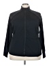 Fabletics Solid Black Track Jacket Size 3X - photo 1