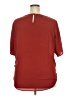 I.N. Studio Burgundy Short Sleeve Top Size 2X - photo 2