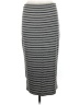 Old Navy Stripes Gray Casual Skirt Size M - photo 2