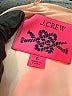 J.Crew 100% Polyester Metallic Orange Cocktail Dress Size 6 - photo 7