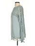 Unbranded 100% Polyester Gray Long Sleeve Blouse Size S - photo 5